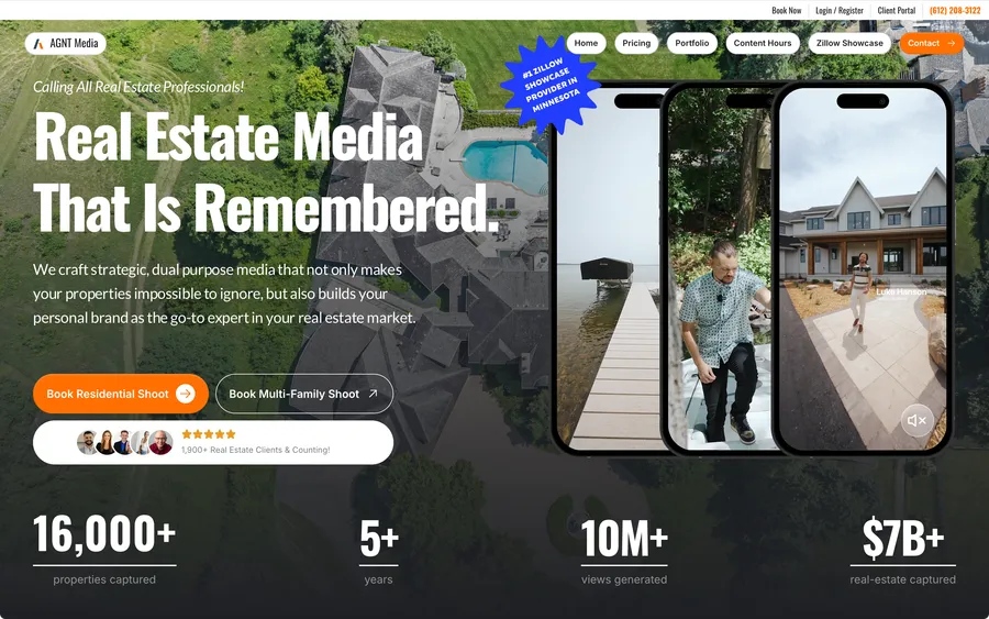 AGNT Media website
