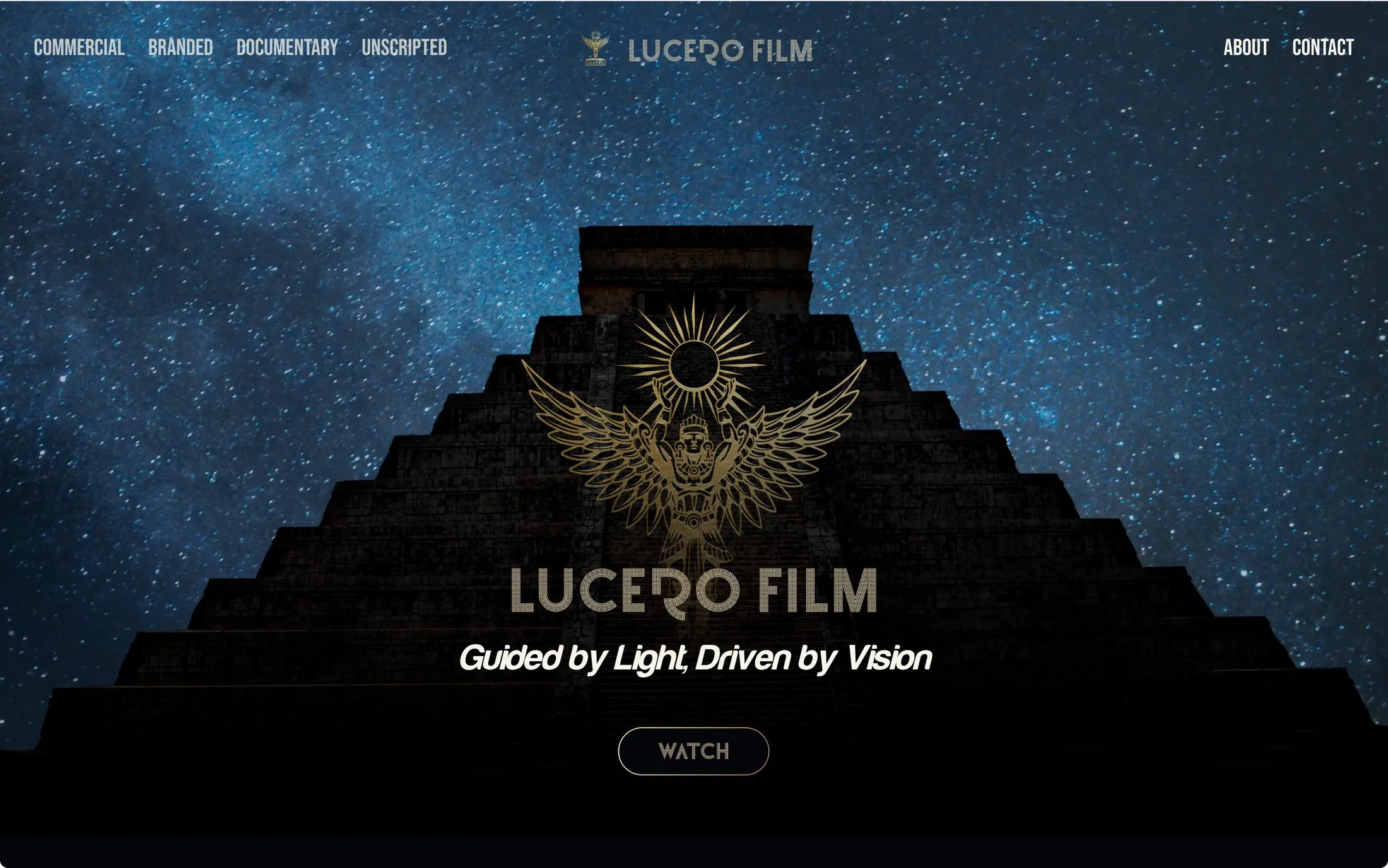 The Lucero Film website