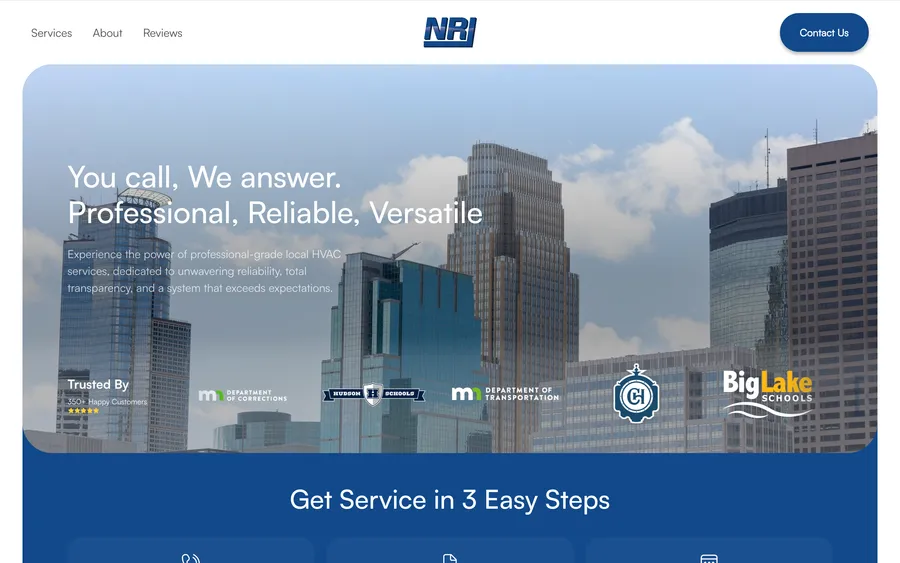 Northland Refrigeration website
